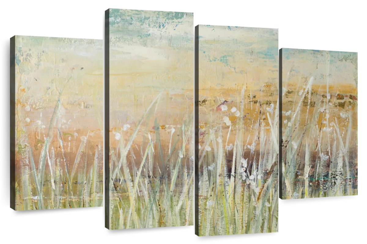 Muted Grass Wall Art | Painting | by Patricia Pinto
