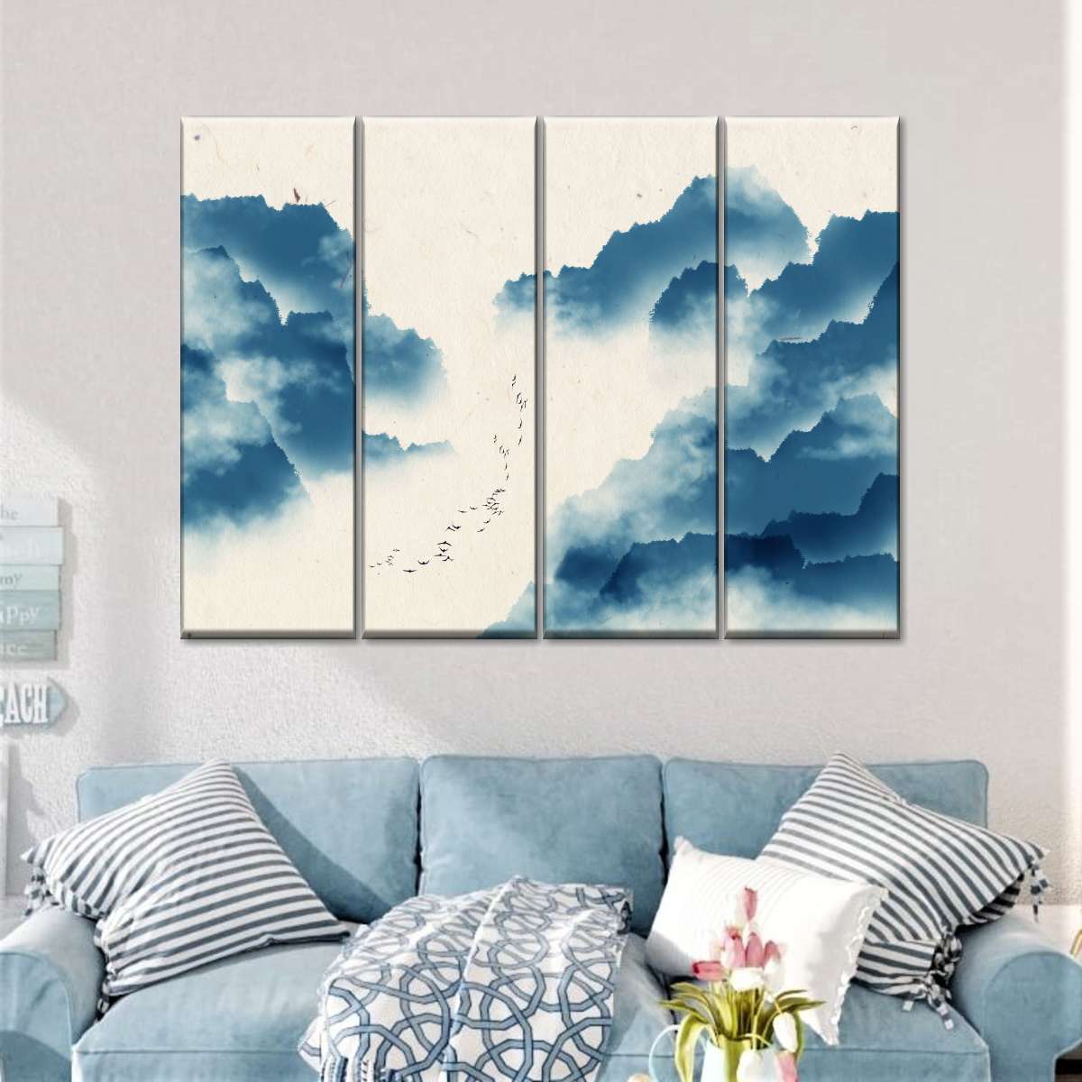 Abstract Chinese Scenery Wall Art: Canvas Prints, Art Prints & Framed ...