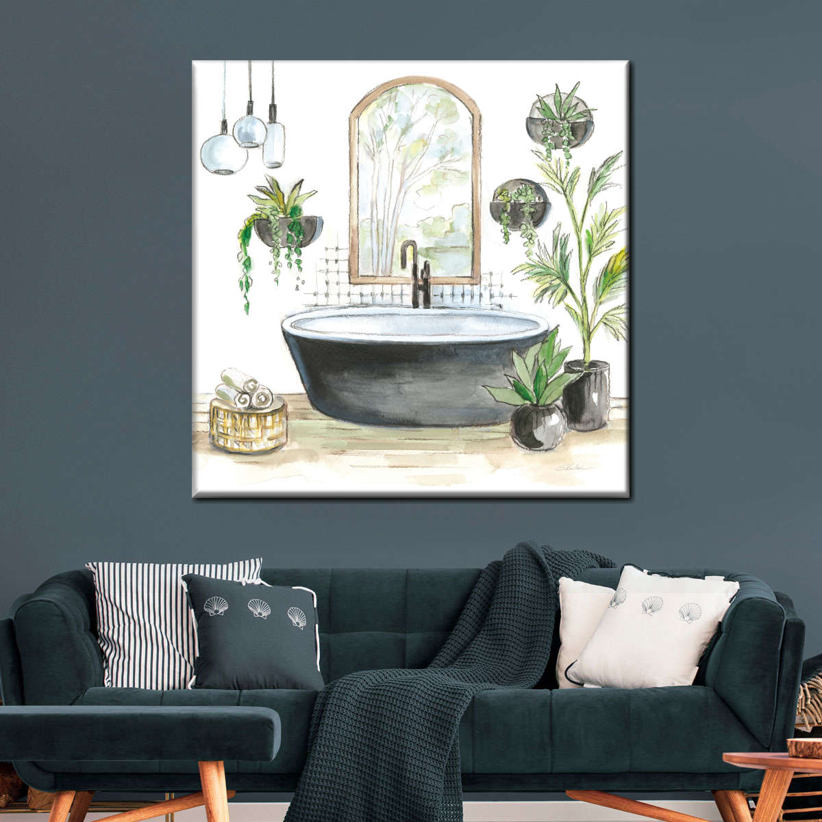 Wall Art Print, Koala in Tub Printable Wall Art, Koala art,koala in a  toilet