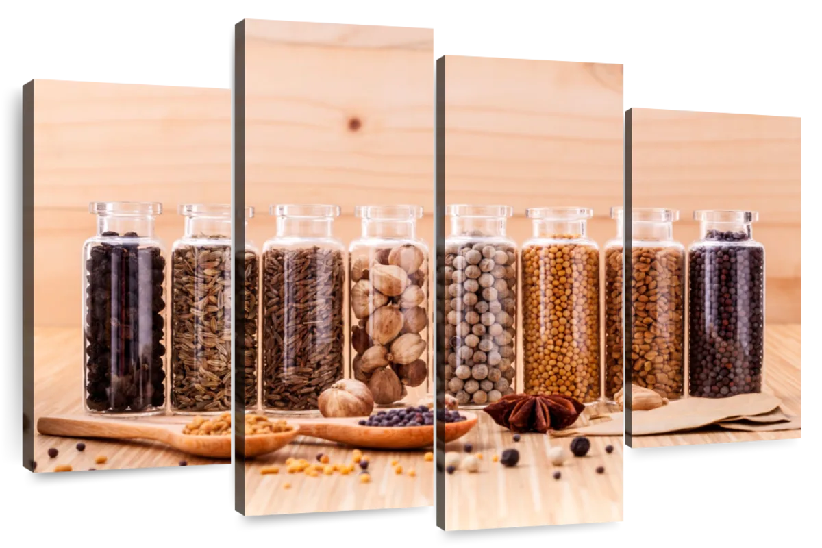 Transperent Spice Jars - My Kitchen Gadgets
