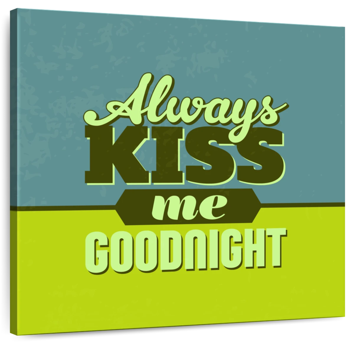 Always Kiss Me Goodnight I Wall Art Digital Art By Lorand Okos 4022