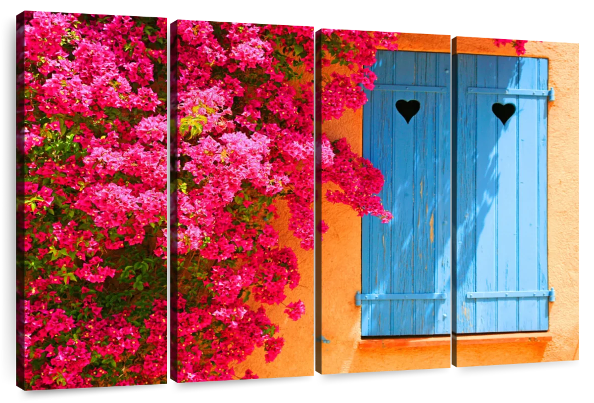 Window With Flowers Wall Art | Photography