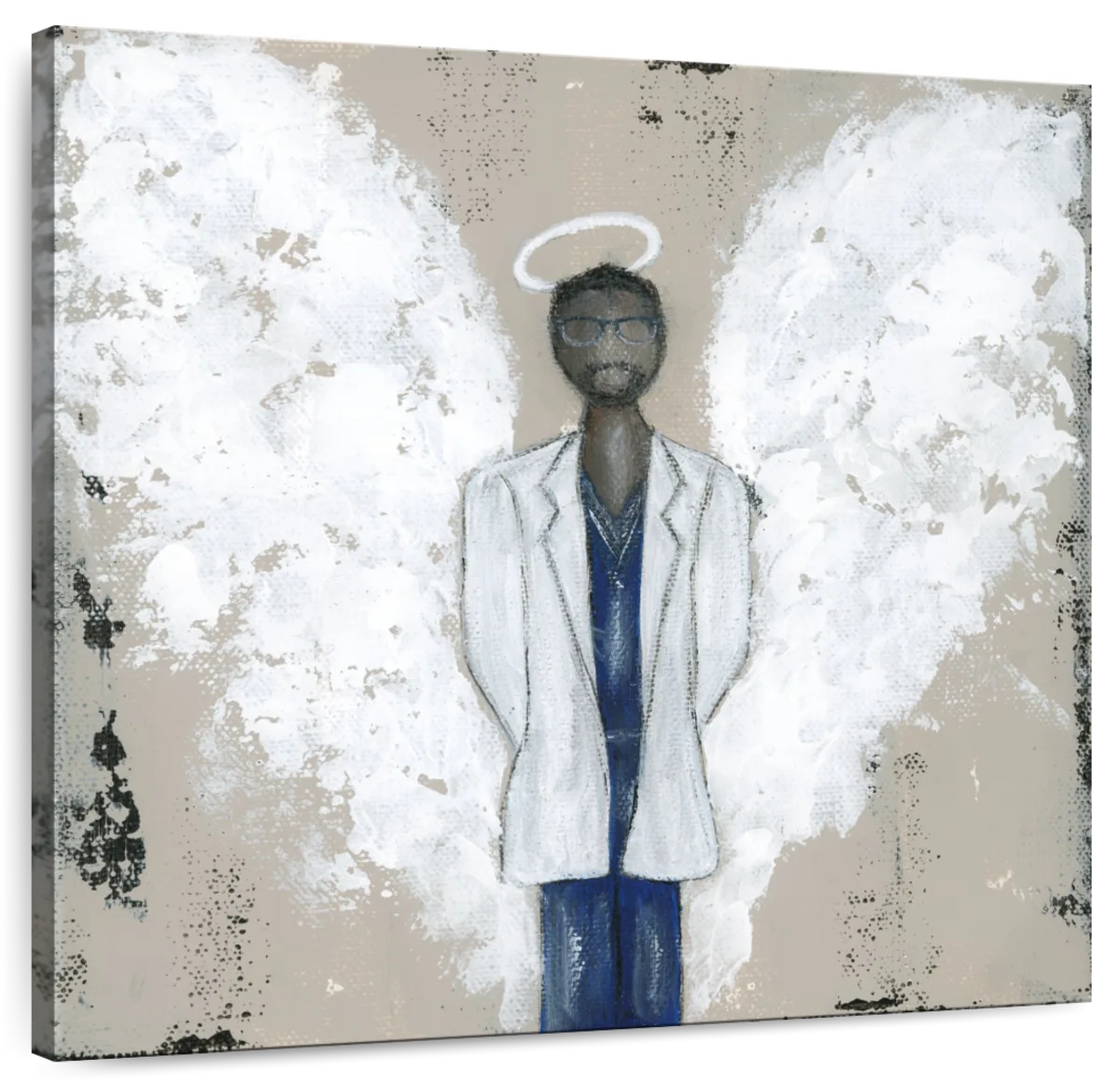 african american angel art prints