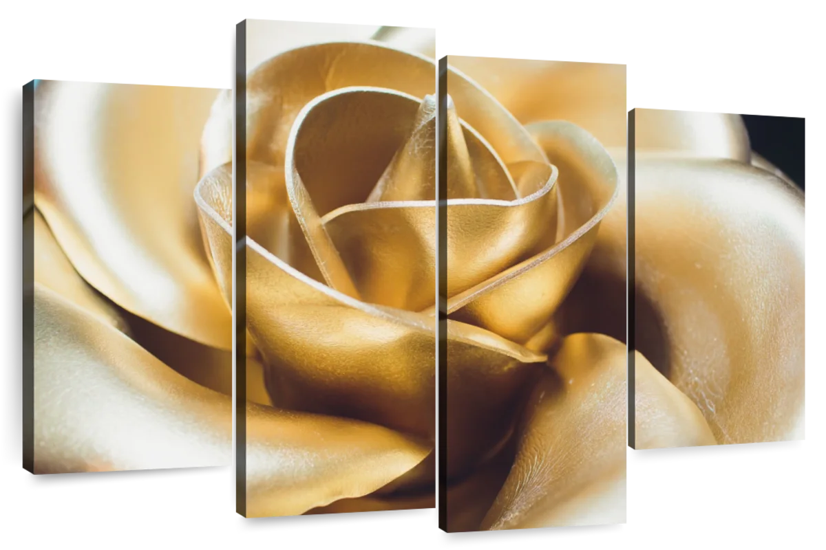 Gold Rose Wall Art | Photography
