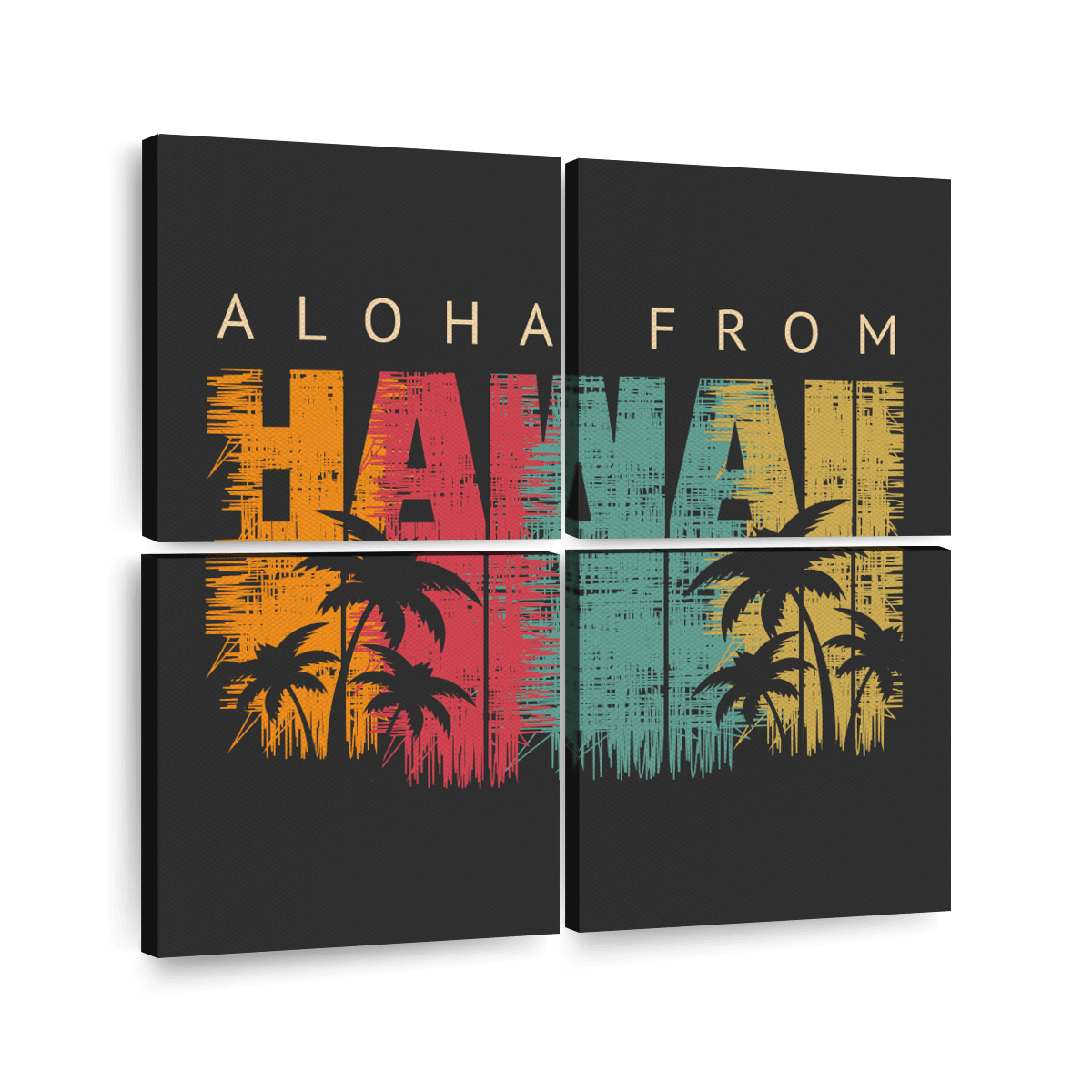 ALOHA FRIDAY, NEW 8x10, 11x14, 16x20, Hawaii, Hand-signed Matted Print,  Hawaii Art, Beach Art, Ocean, Orchids, Aloha 