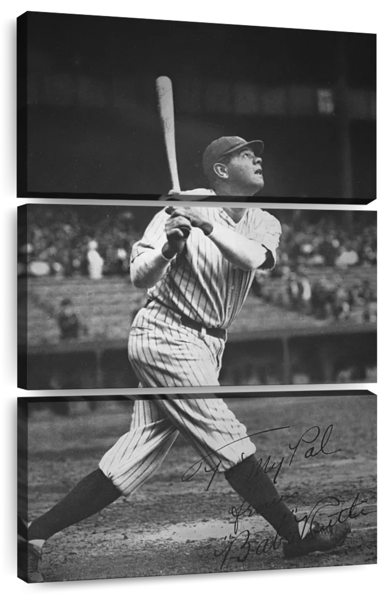 Babe Ruth Art: Canvas Prints, Frames & Posters