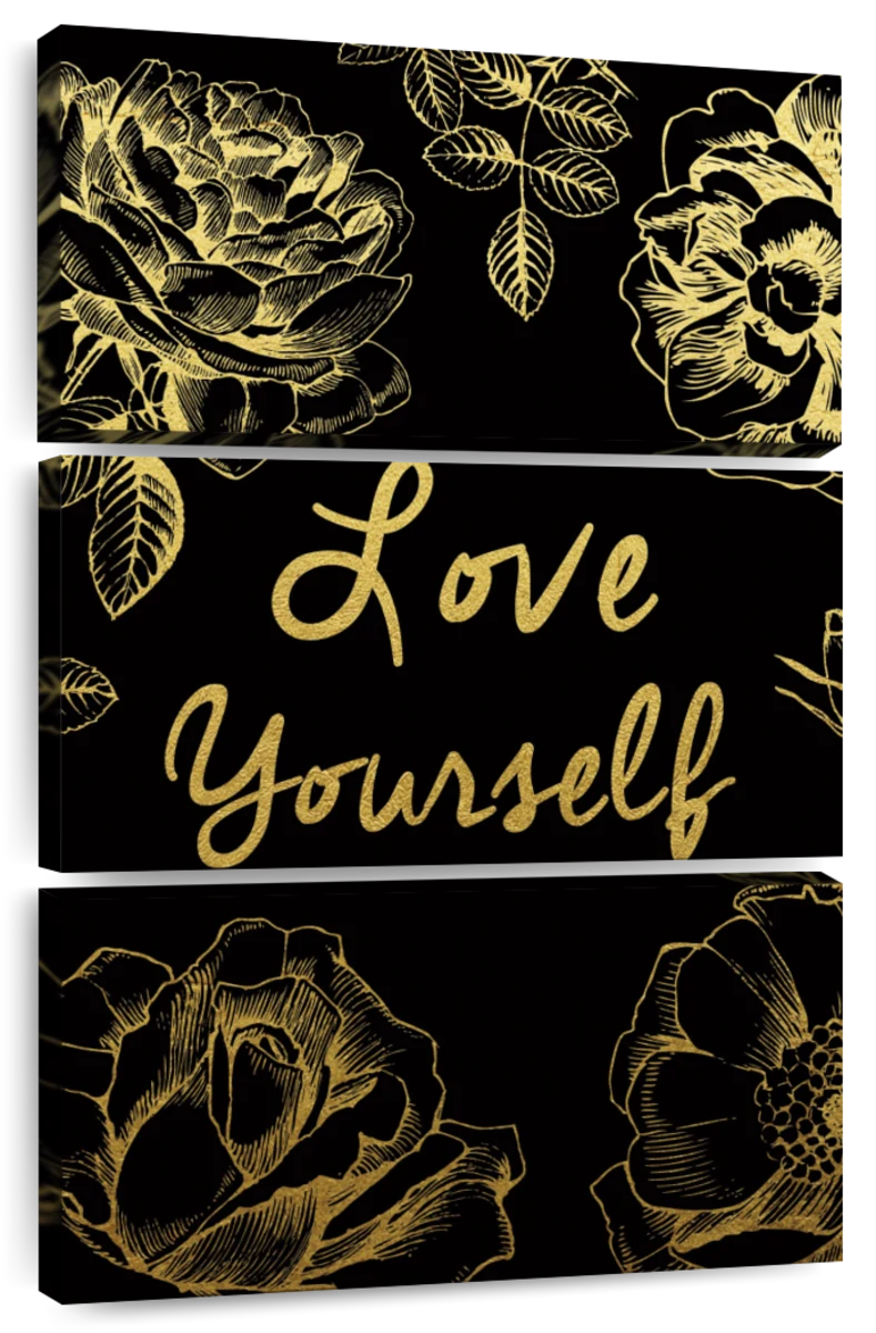 Love Yourself - Gallery Wall on Canvas