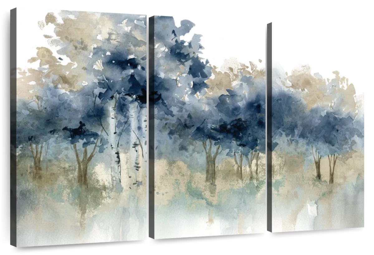 Panoramic Abstract Landscape Painting canvases prints and wall art