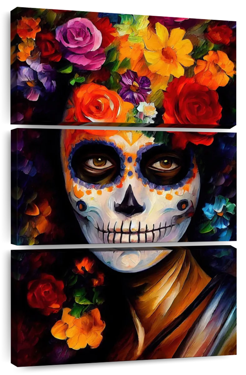 Dia De Los Muertos Wall Art  Paintings, Drawings & Photograph Art Prints