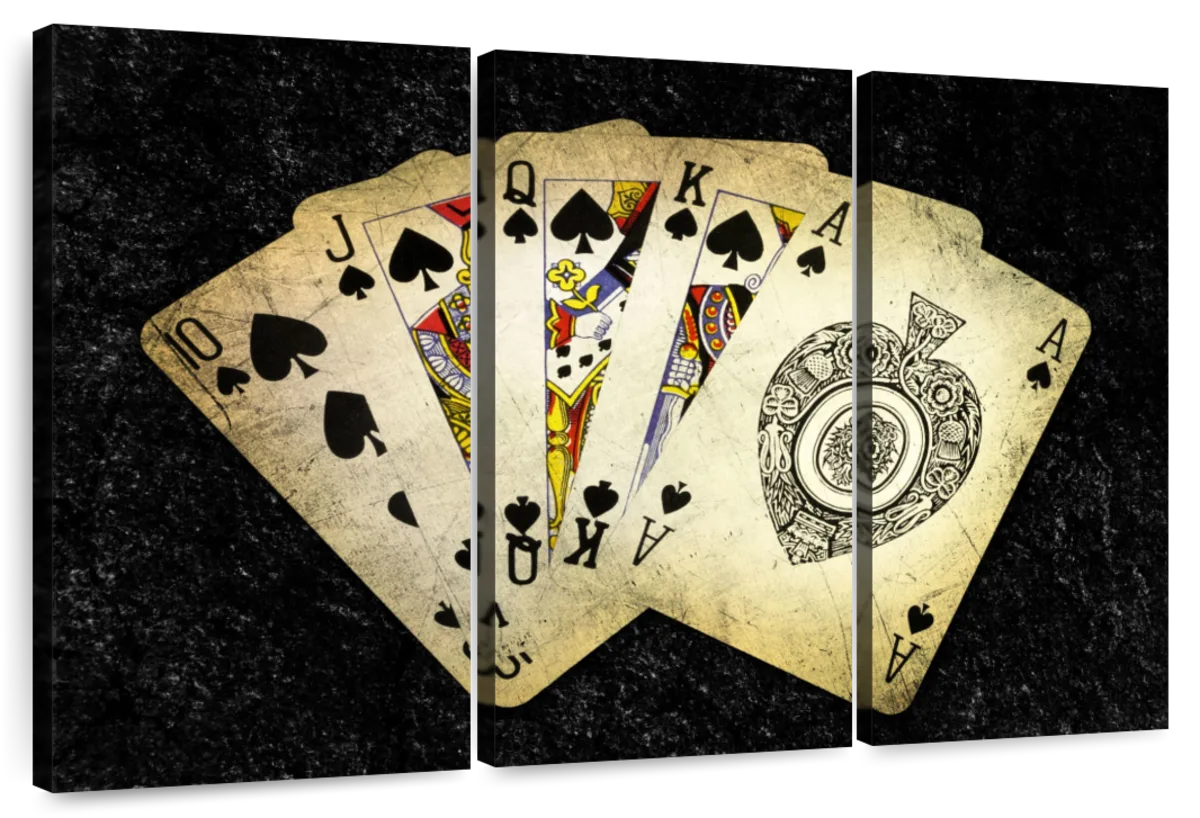 Poker, royal, straight, aces, casino, gambling, las vegas icon