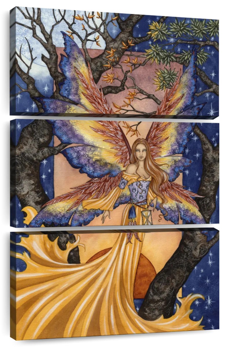 G Debrekht Beachcomber Fairy Fantasy Wall Art by Josephine Wall | Designocracy Large - 24x18