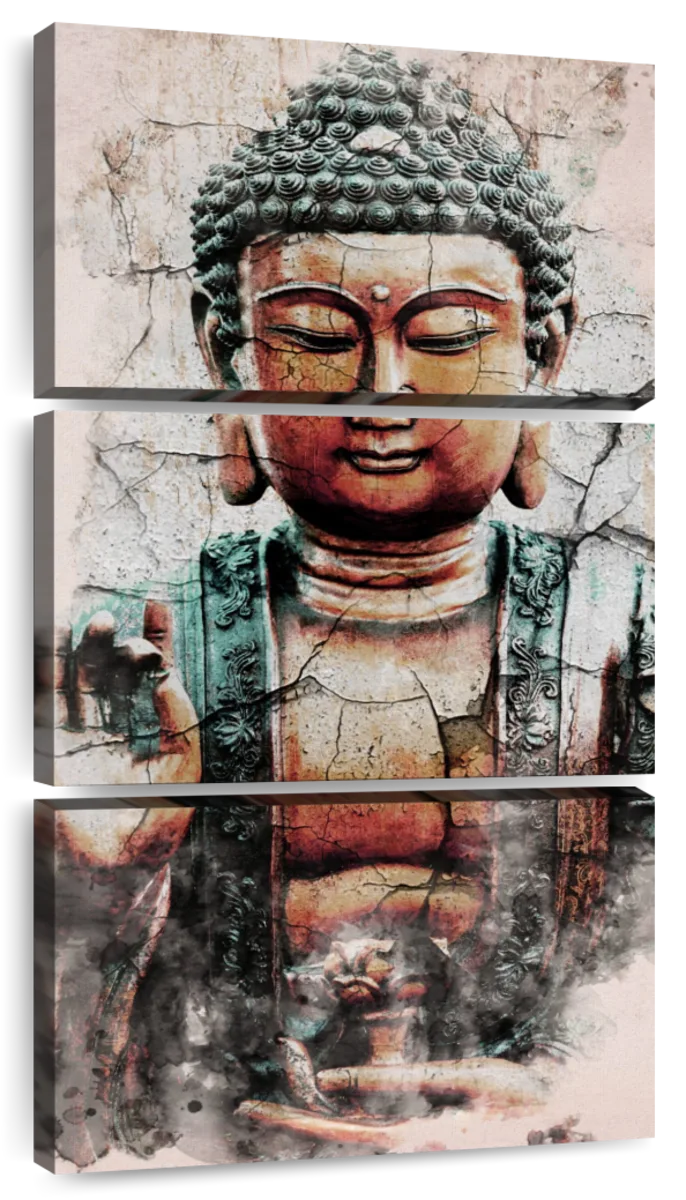 Mystical Buddha Wall Art | Digital Art