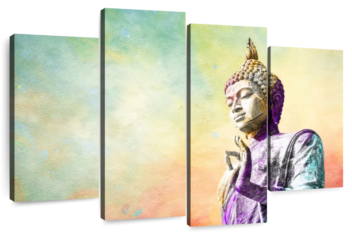 Tranquil Buddha Wall Art | Digital Art