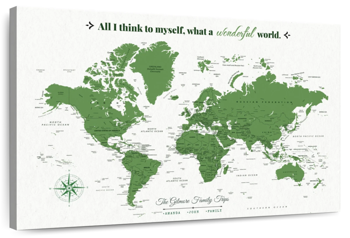 Wonderful World Map