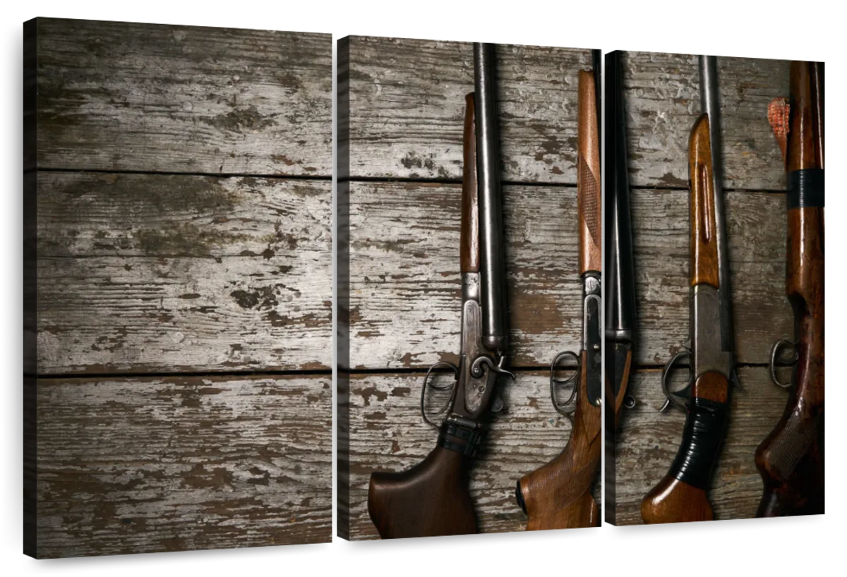 Hunting Guns Wall Art