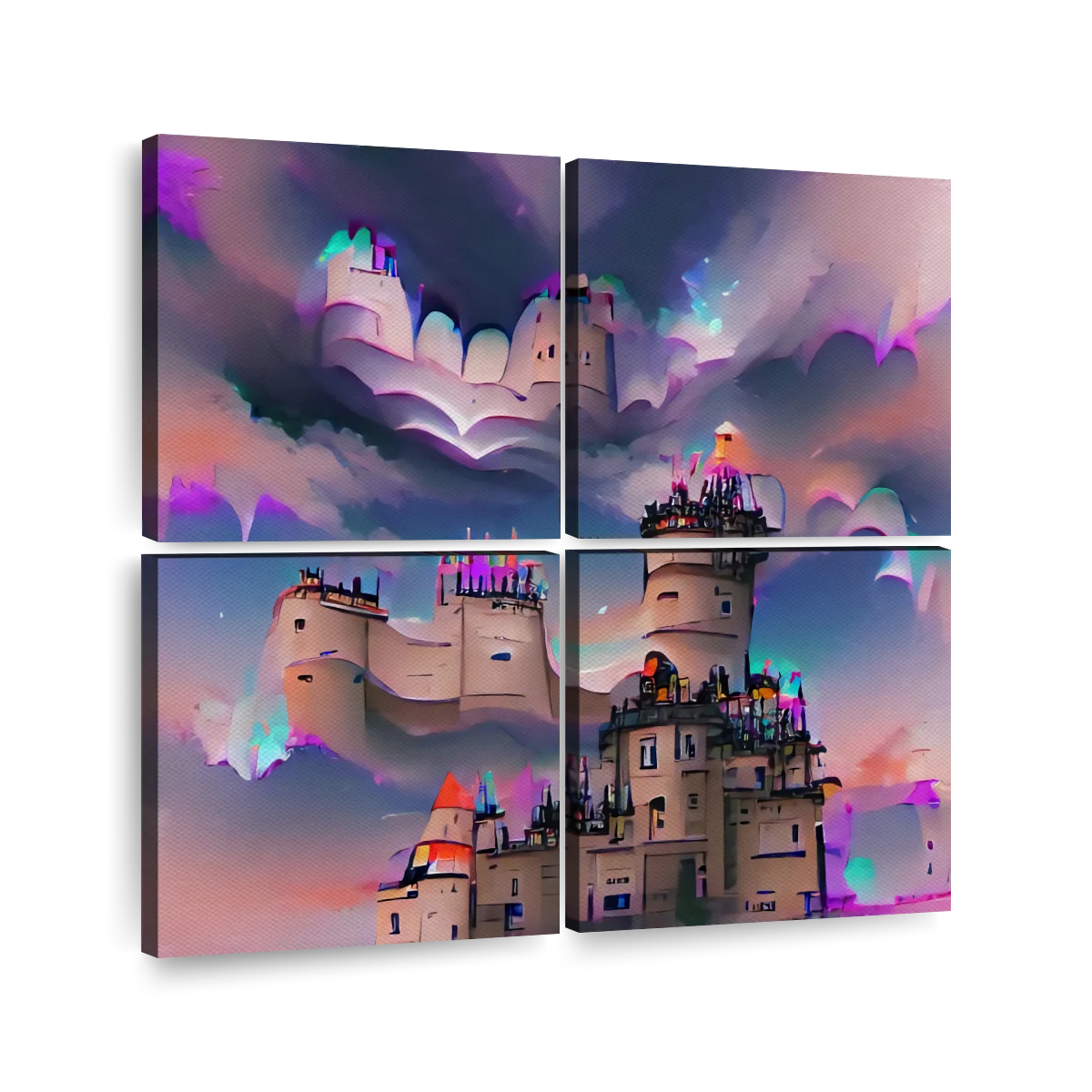 The Fantasy Castle Art Print