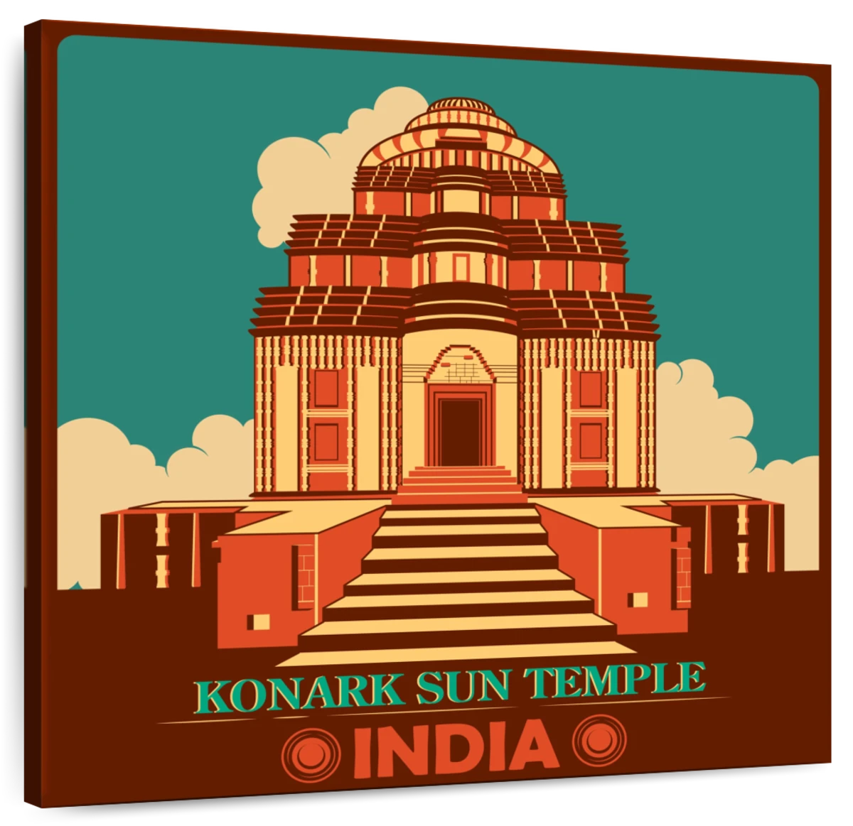 Konark Temple India Duvet Cover by Mohamad Ali - Fine Art America