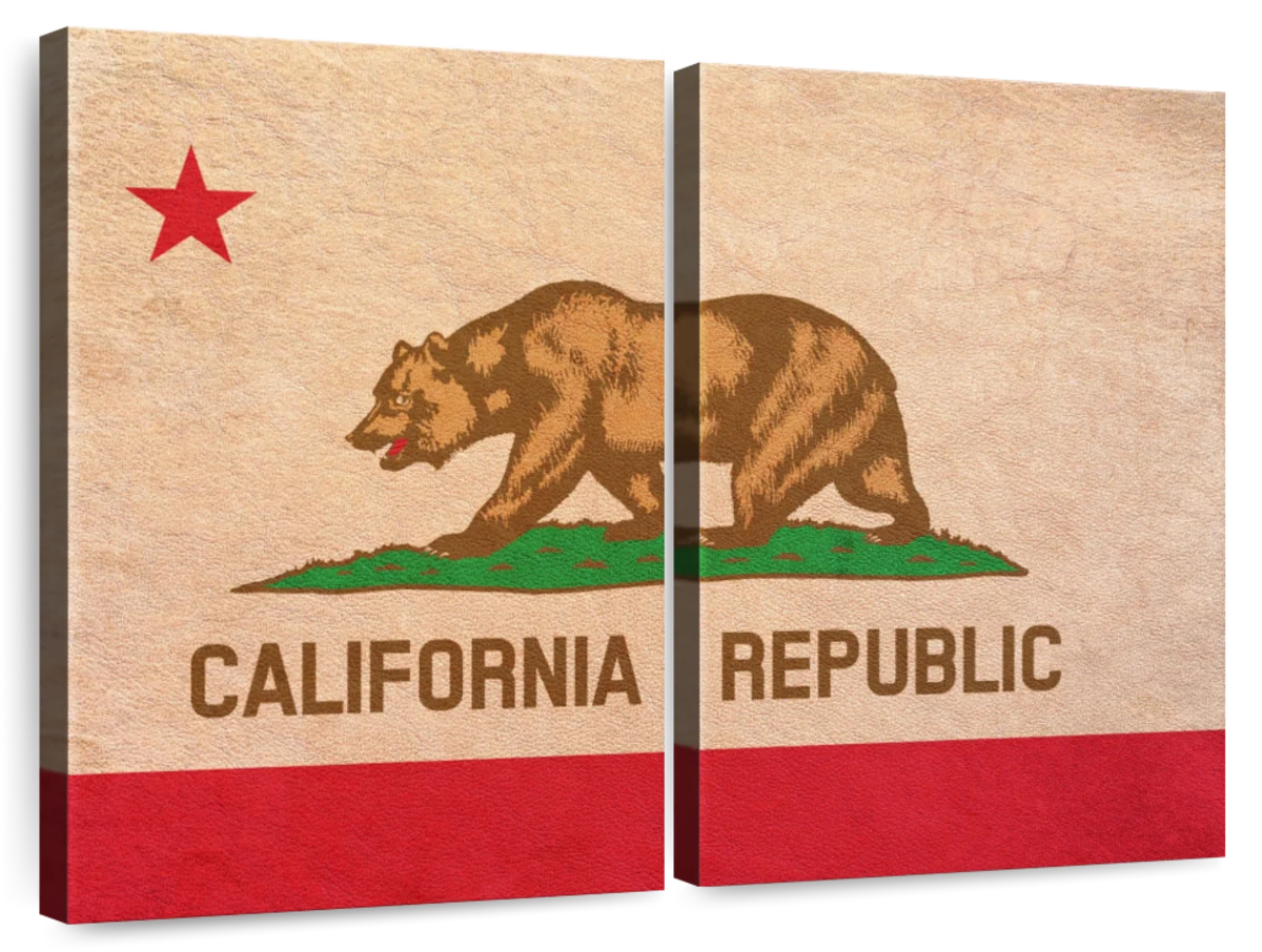 California Republic Patch - Colored