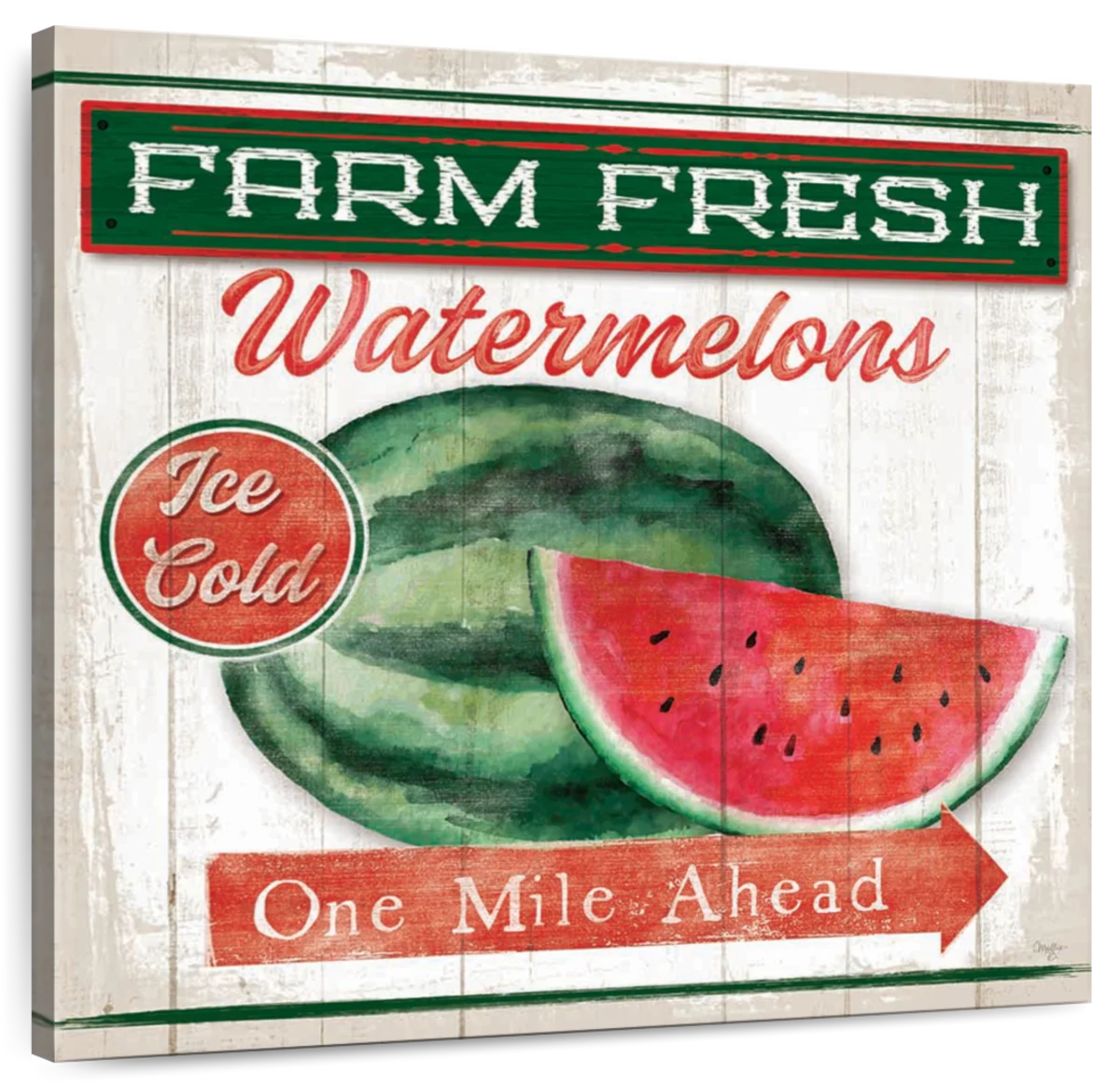 square watermelon farm