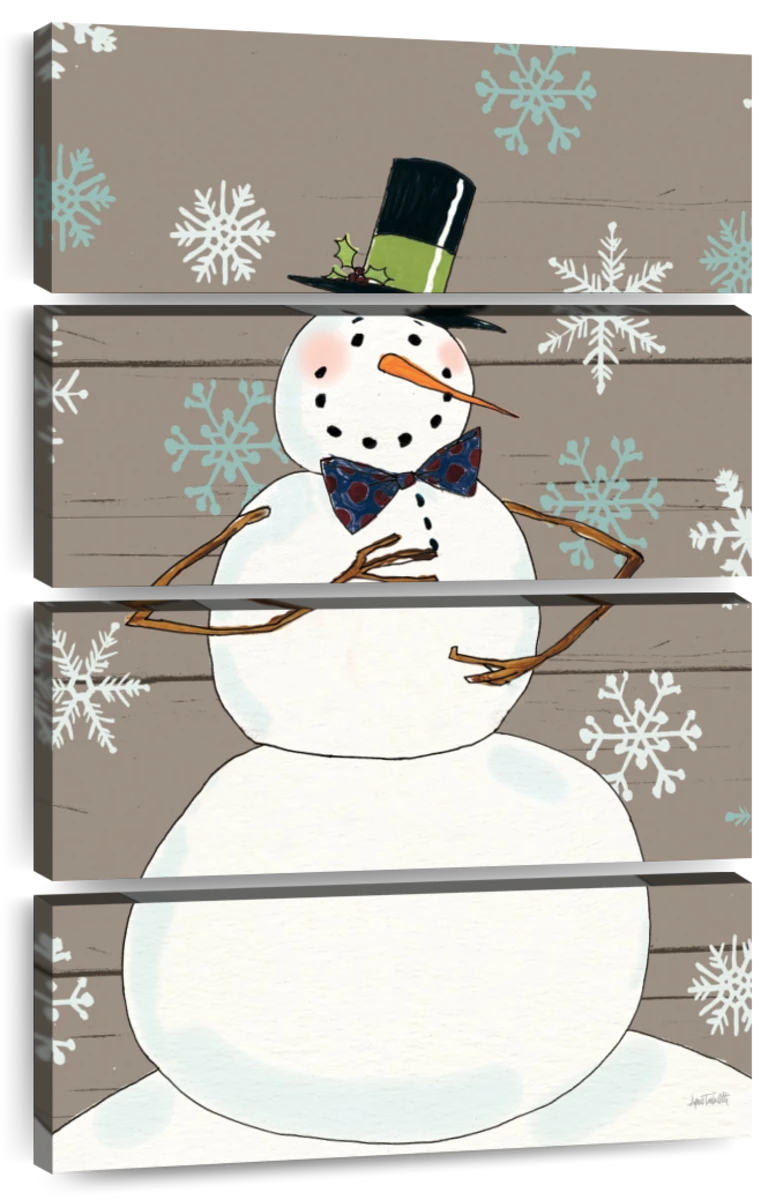 Merry & Bright Snowman Wood Wall Decor – Something Beautiful Cafe