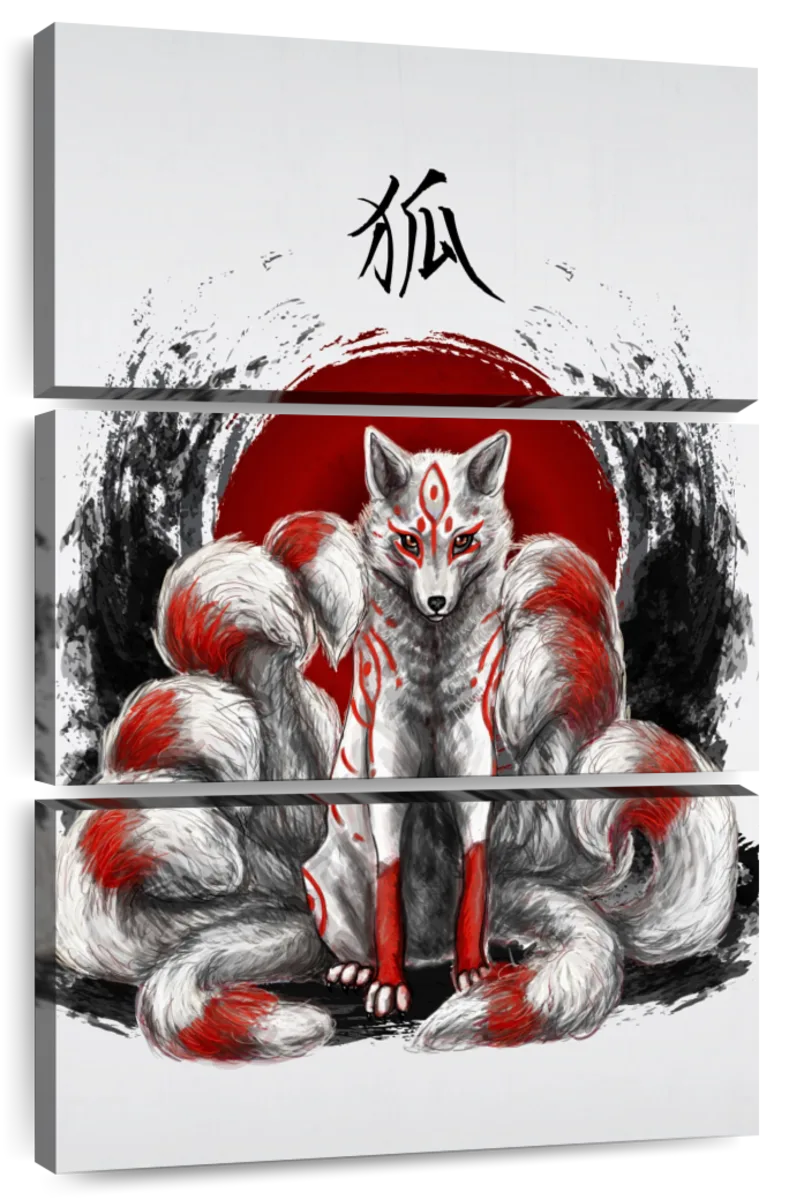 kitsune fox drawings