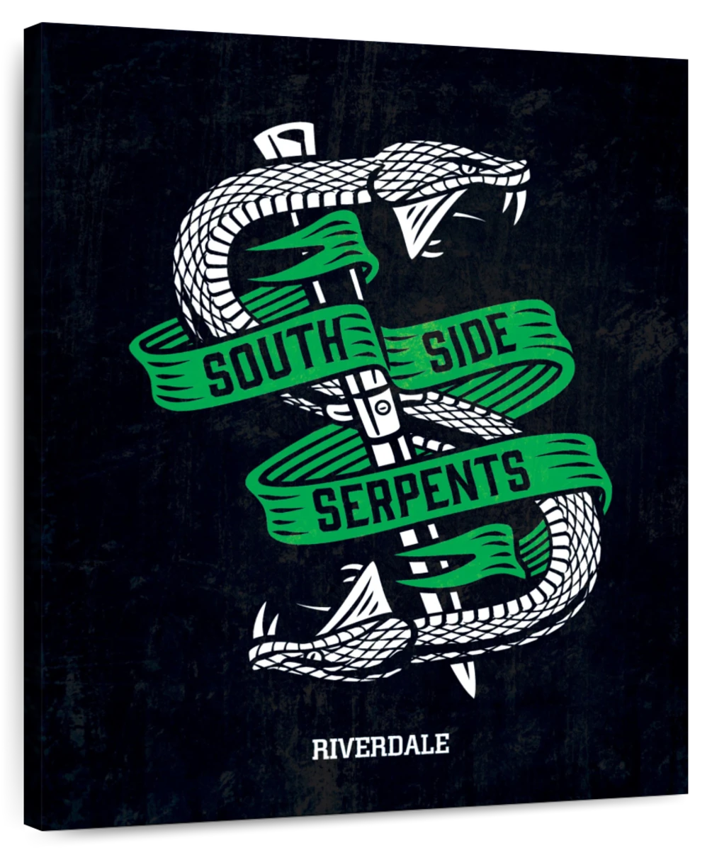 Amazon.com: Ata-Boy Riverdale Television Show South Side Serpents Back  Patch 1