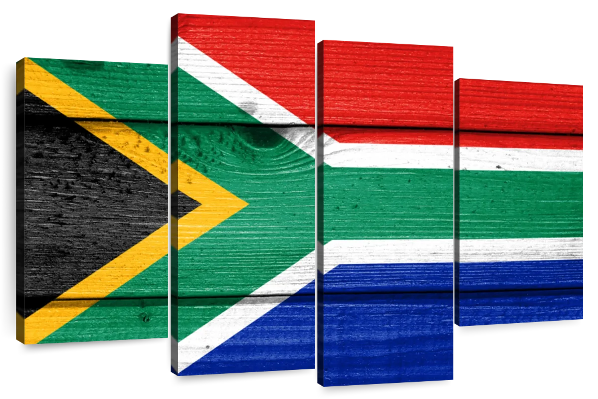 south african flags