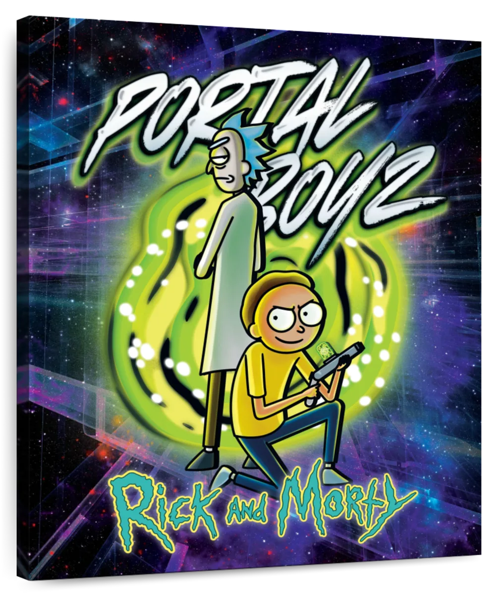 Poster Rick & Morty - Portal  Wall Art, Gifts & Merchandise