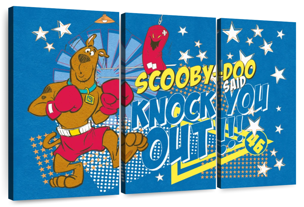 Scooby Doo Said Knock You Out Wall Art: Canvas Prints, Art Prints & Framed  Canvas