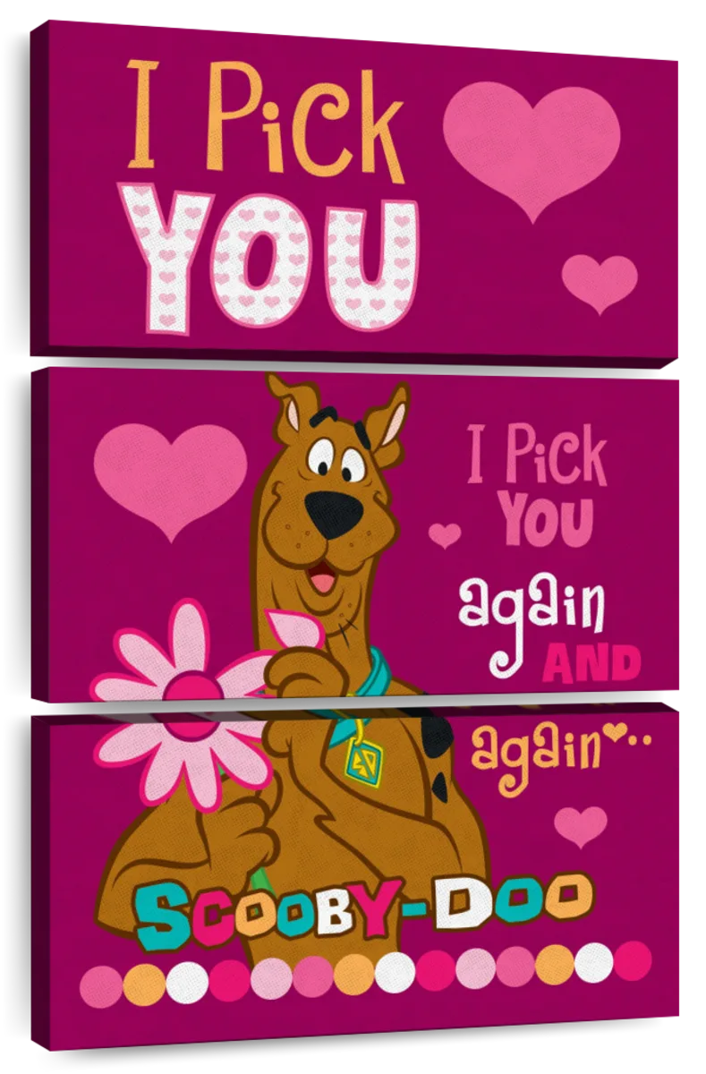 Scooby Doo I Pick You Wall Art