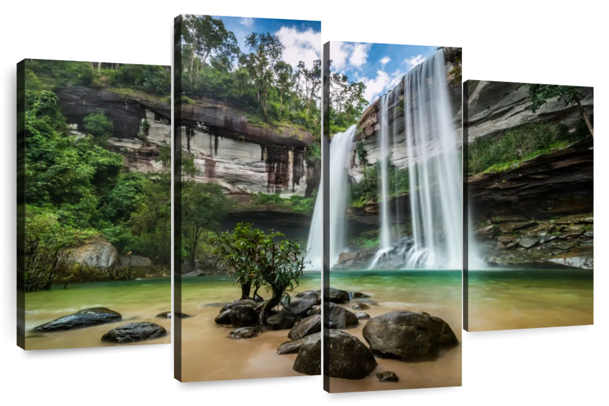 Rainforest Waterfall Wall Art | Photography