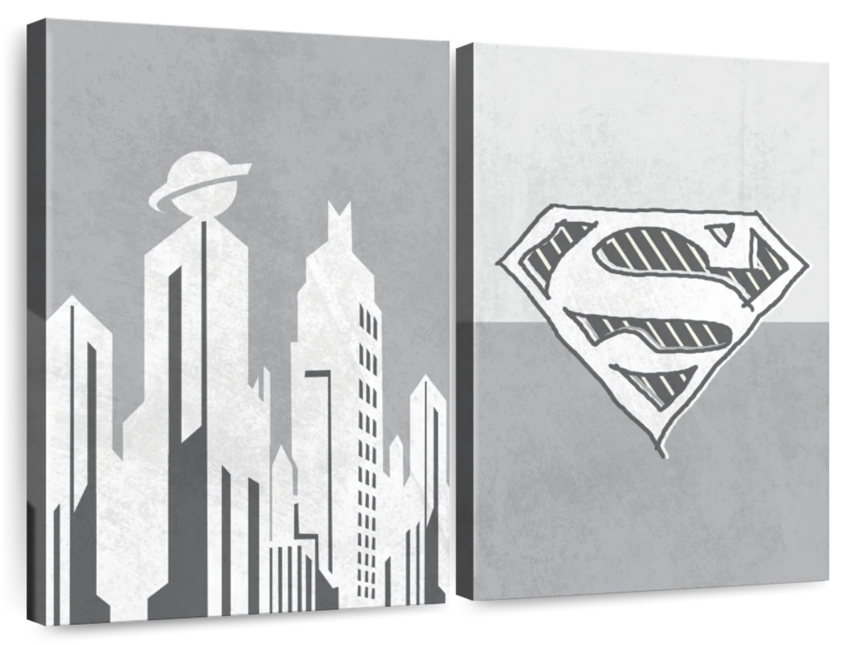 superman logo silhouette