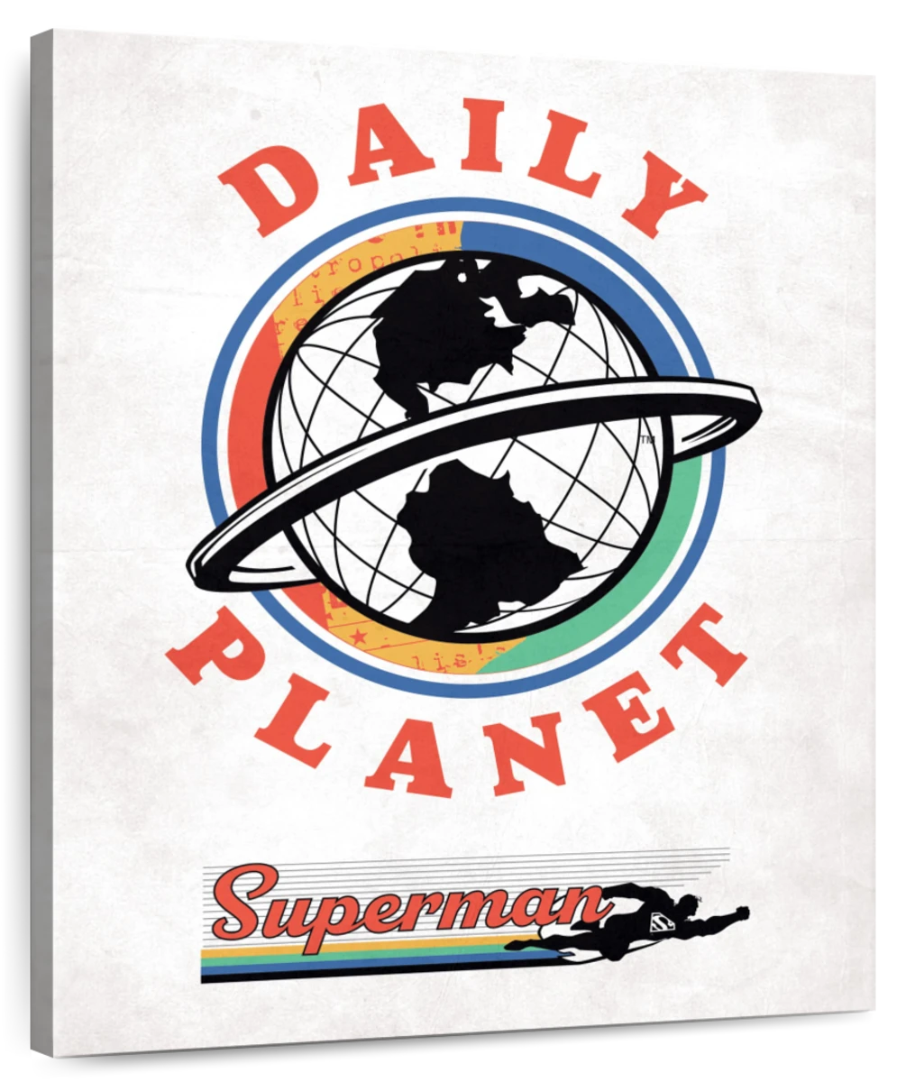 superman daily planet logo