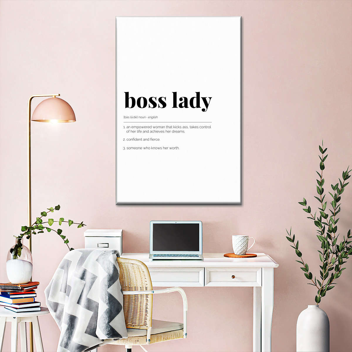 Boss Lady Definition Art: Canvas Prints, & Posters Frames