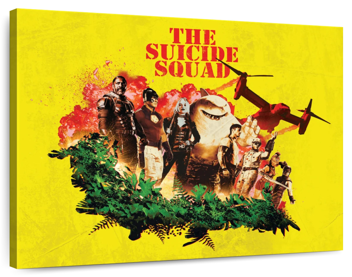 Wall Art Print Suicide Squad - Crew 2