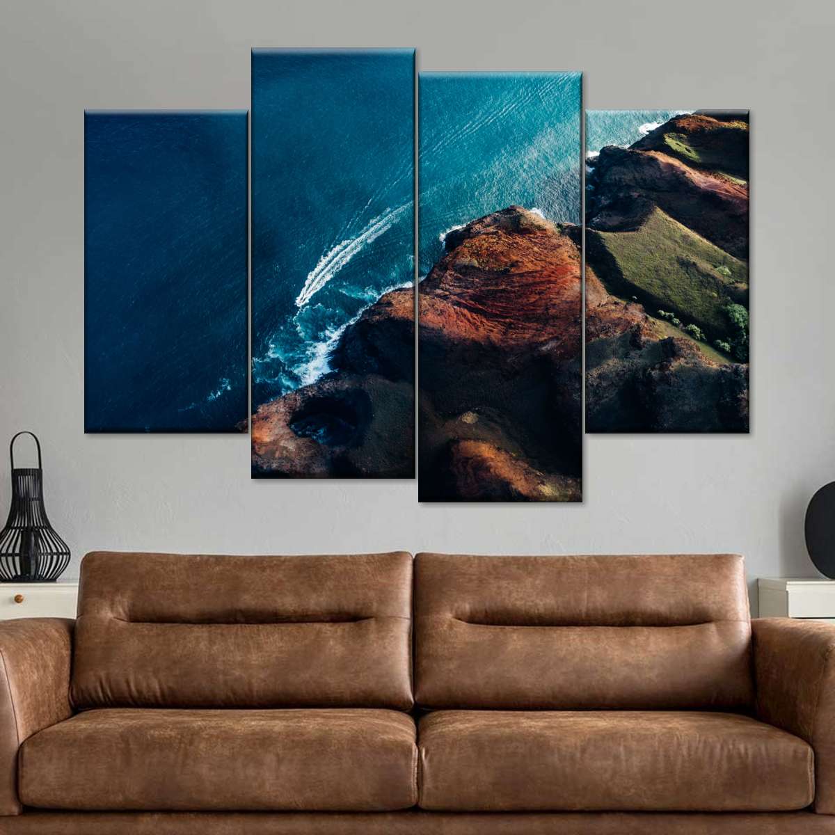 Kauai Island Multi Panel Canvas Wall Art Elephantstock