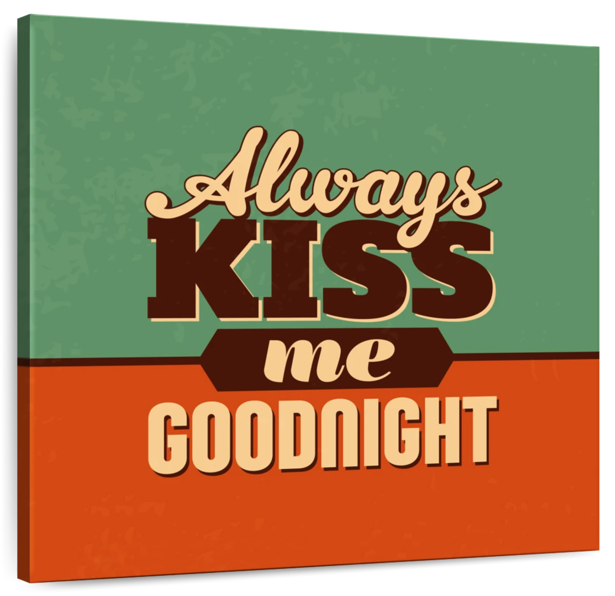 Always Kiss Me Goodnight Ii Wall Art Digital Art By Lorand Okos 4704
