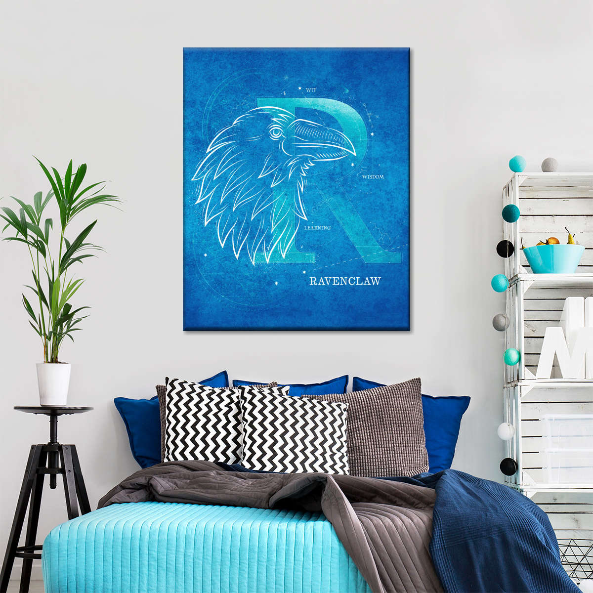 Harry Potter Ravenclaw House Eagle Art: Canvas Prints, Frames & Posters