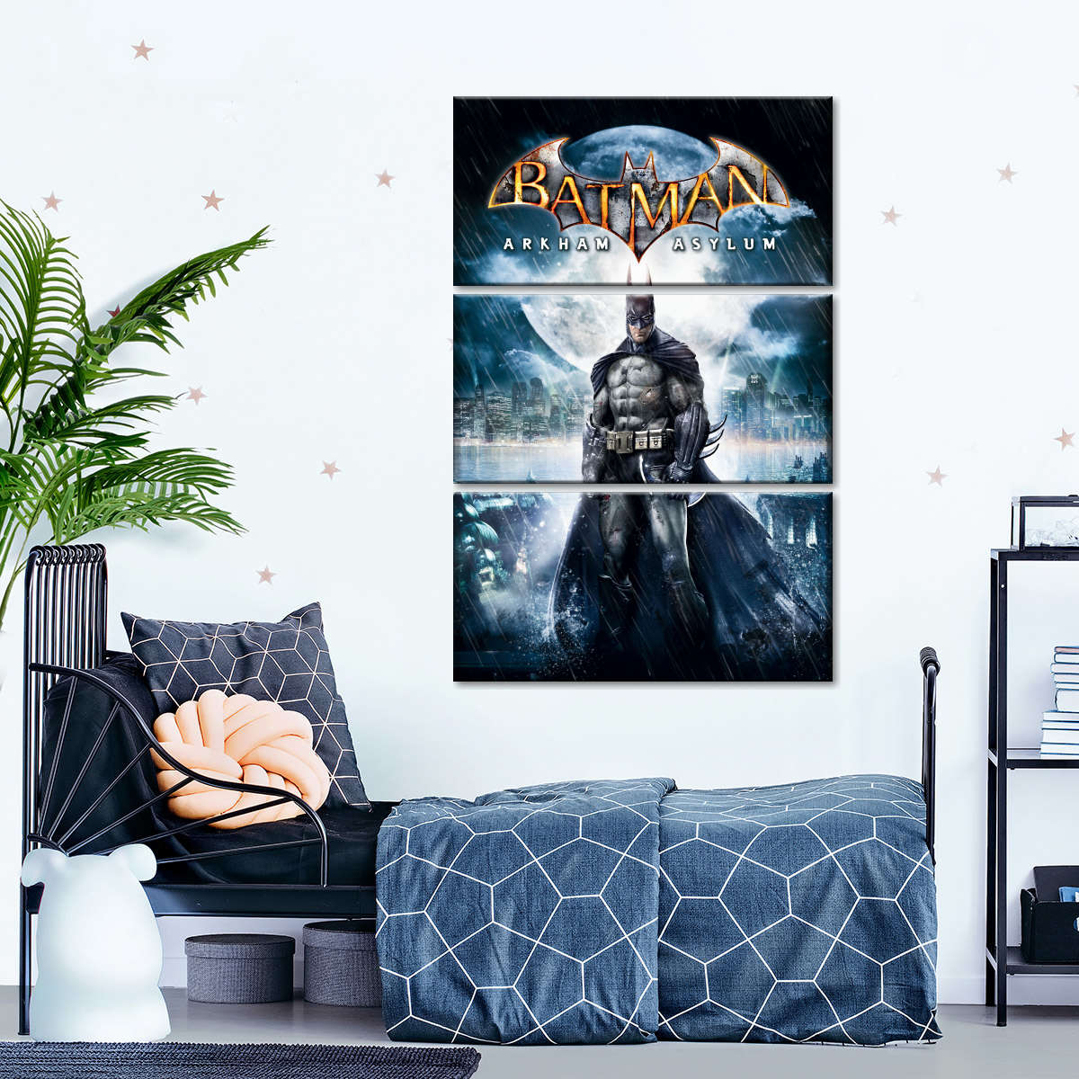 Batman Arkham Asylum - Logo Wall Mural