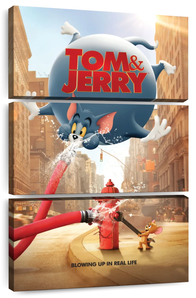 New poster for Tom and Jerry: The Movie