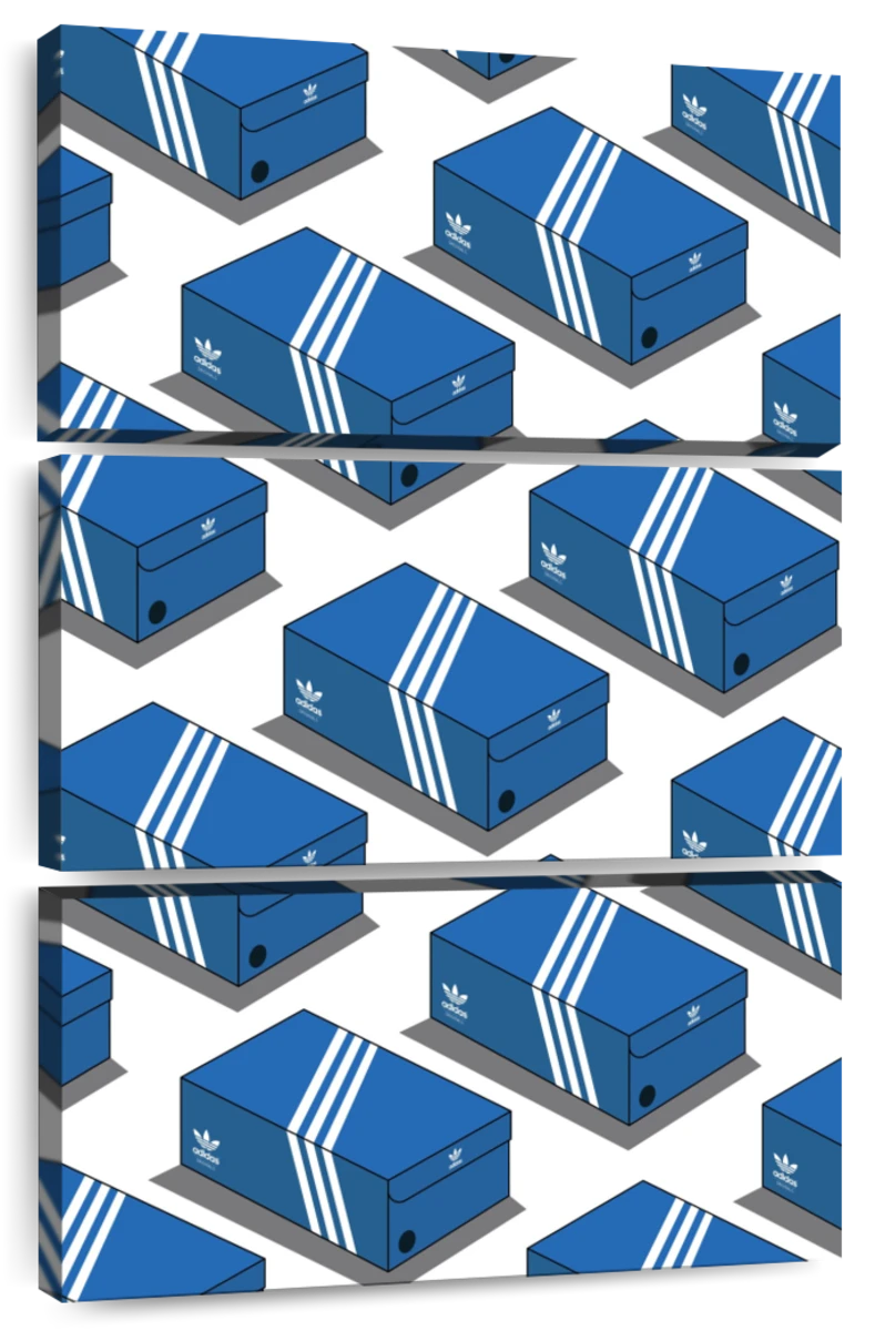 Adidas Shoe Box Wall Art | Digital Art by avesix