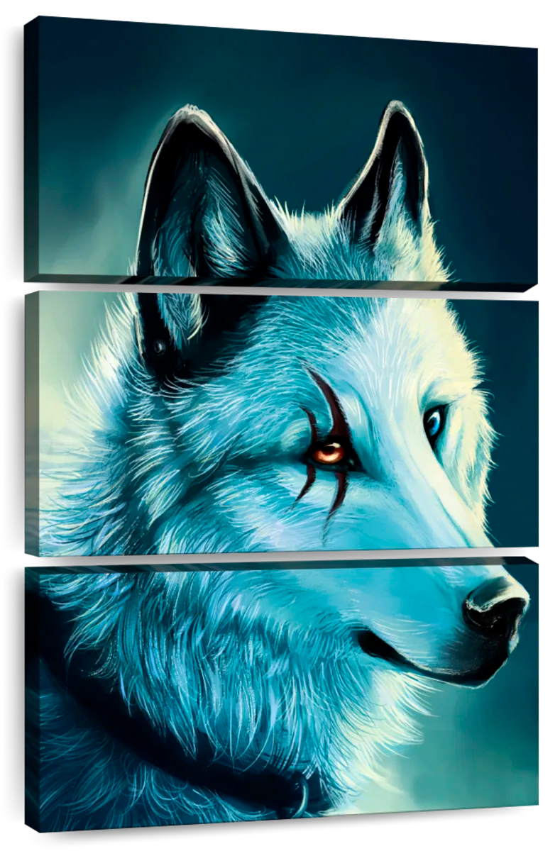 Lone Wolf Wall Art | Painting