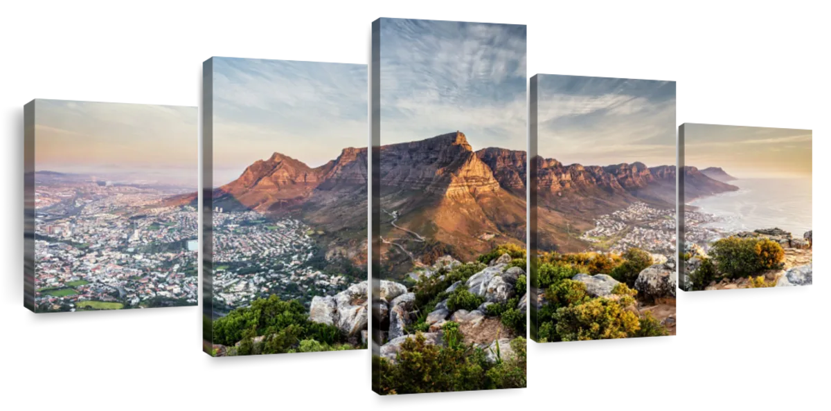 Cape Town Table Mountain by Air Sticker – Vagabond Swag