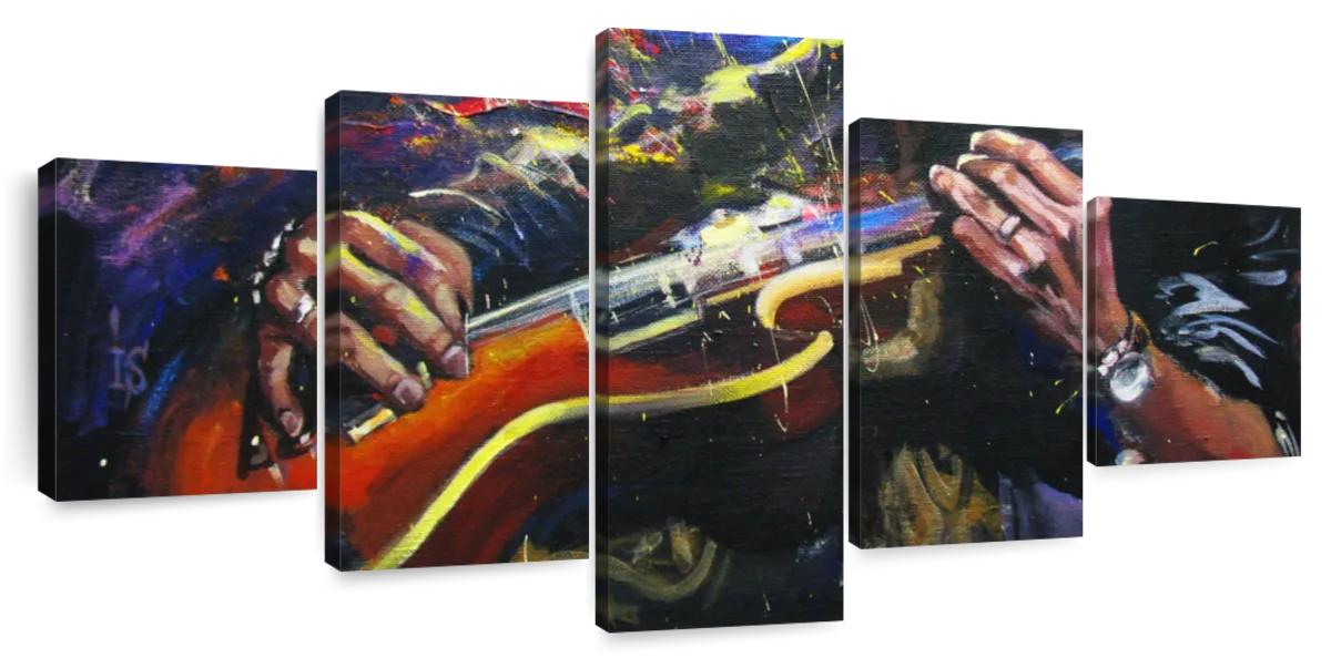 rock music paintings