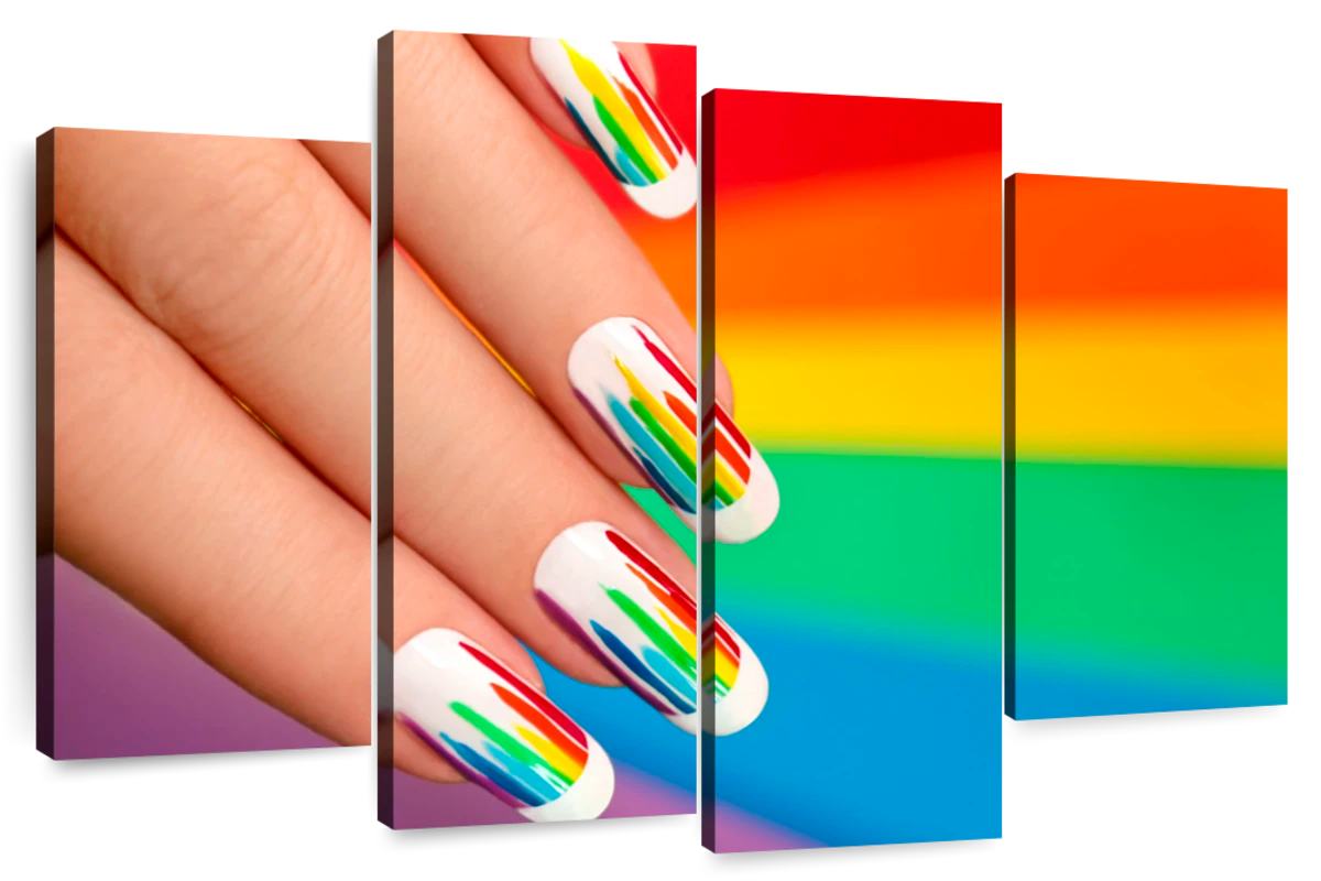 10 Rainbow Nail Art Ideas to Try for Pride Month in 2023 | PERFECT