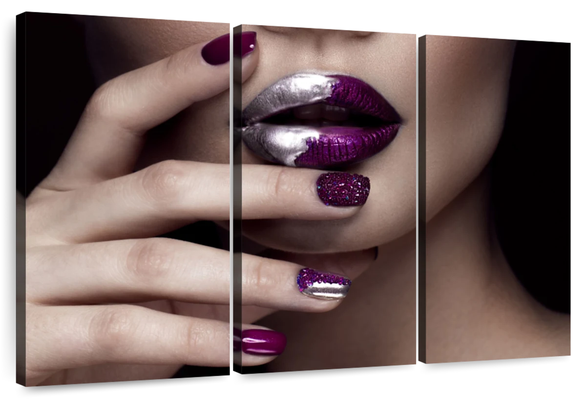 45 Purple Nail Art Designs | Art and Design
