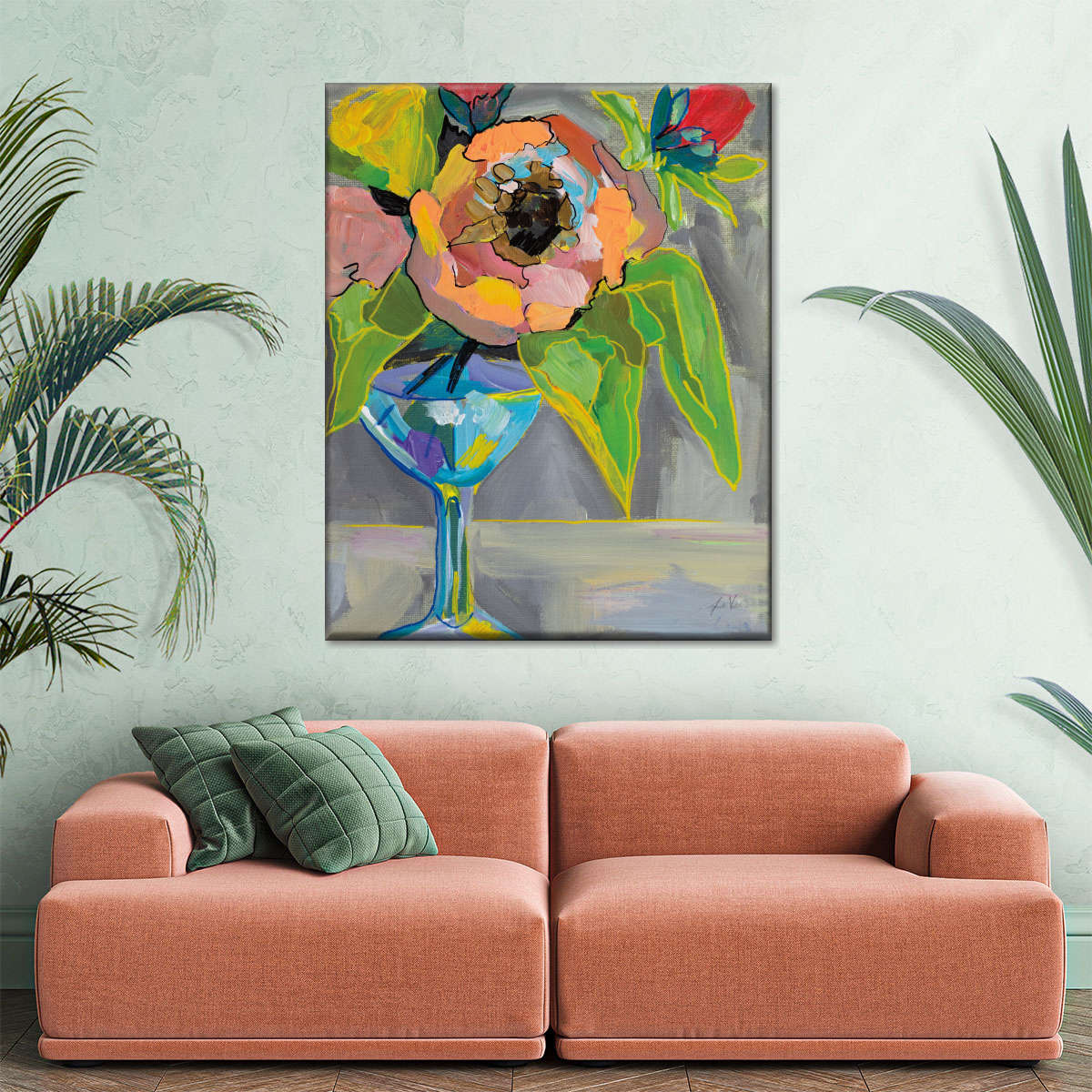 Half Fun Wall Art | Painting | by Jeanette Vertentes