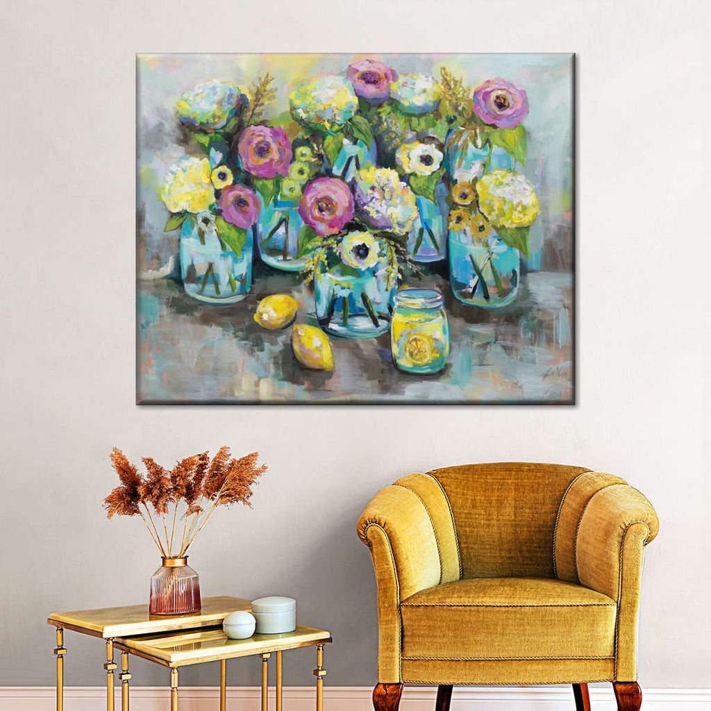When Life Gives You Lemons Wall Art | Painting | by Jeanette Vertentes