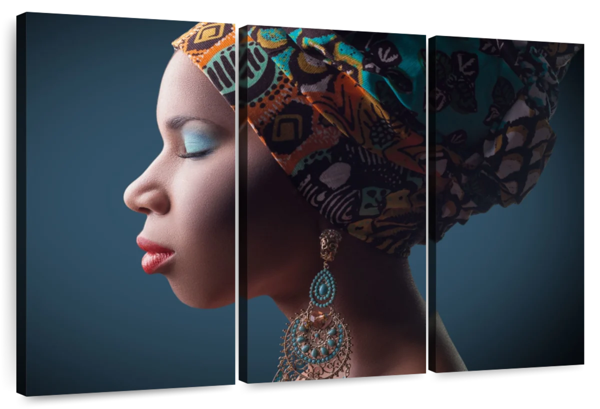African Woman Portrait Wall Art | Photography
