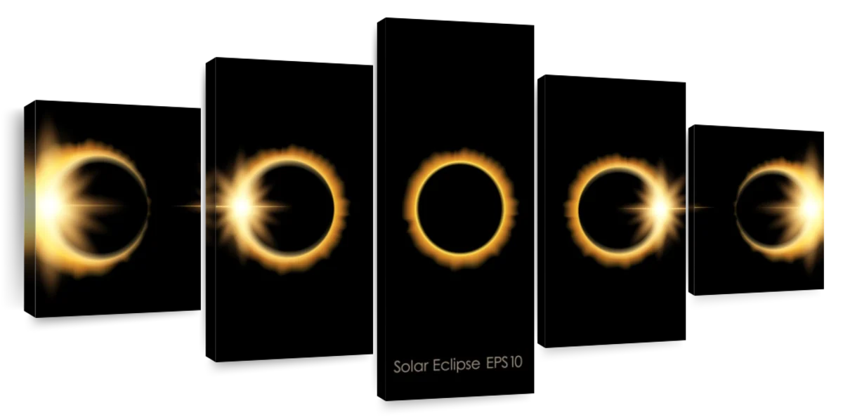 solar eclipse artwork